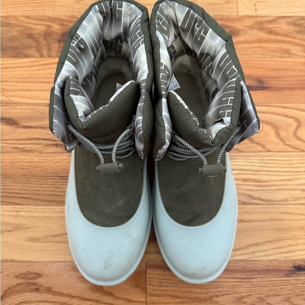 Ugg Olive And Light Gray Boots - image 1
